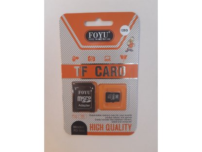 FOYU Paměťová karta Micro SD s adaptérem, více variant - až 128GB FO-066