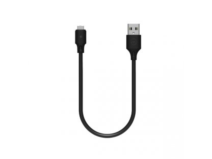 Micro USB datový kabel 25 cm WK Design WDC-105m Černý