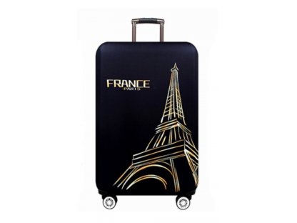 Ochranný obal na kufr Paris, černý