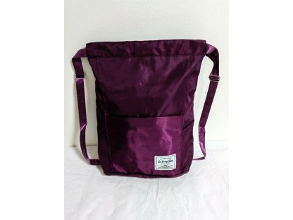 Sportovní skládací batoh s horním stahováním 8558-5, různé barvy