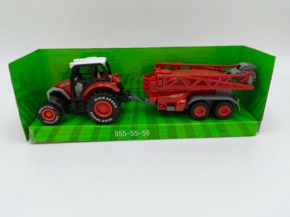Traktor s postřikovačem