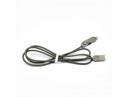 USB nabíjecí kabel 3v1 USB-C/ Micro USB / Lighting WK Design WDC-015