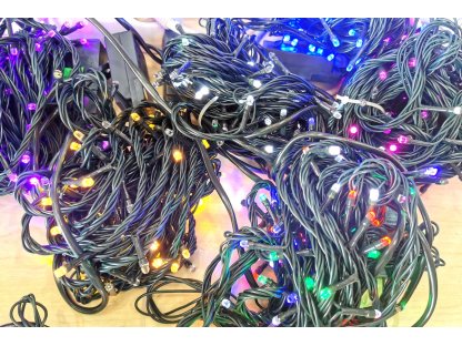 Vánoční světelný řetěz 150 LED venkovní + ovladač