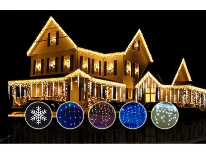 Venkovní vánoční LED závěs - až 2000 diod