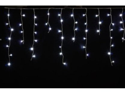 Venkovní vánoční LED závěs - Studená bílá - až 1260 diod