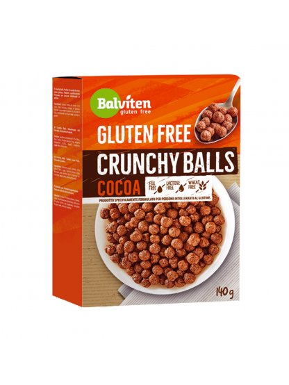 BALVITEN - Crunchy Balls cocoa 140g (Ćoko křupinky)