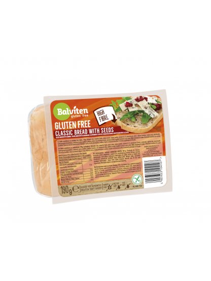 BALVITEN - Sliced Bread with seeds 190g (Krájený chléb se semínky)