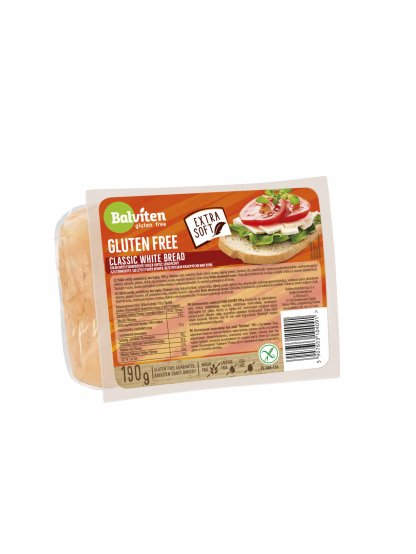 BALVITEN - Sliced White Bread 190g (Krájený bílý chléb)