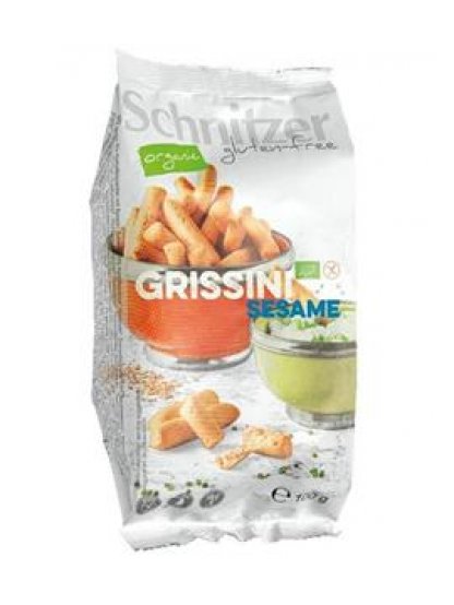 SCHNITZER - Grissini Sesame 100g (Trvanlivé tyčinky se sezamem) s