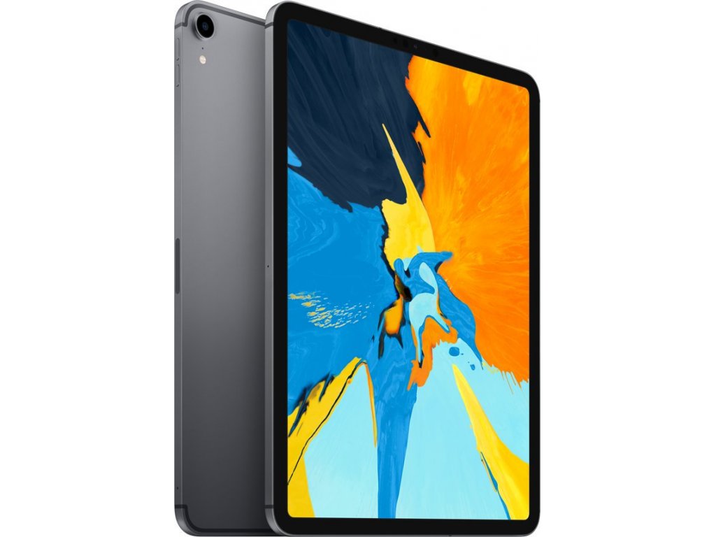 Apple iPad Pro Wi-Fi + Cellular, 11" 2018, šedá