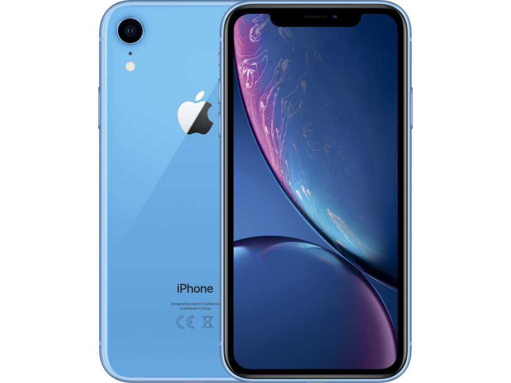 Apple iPhone Xr, modrá