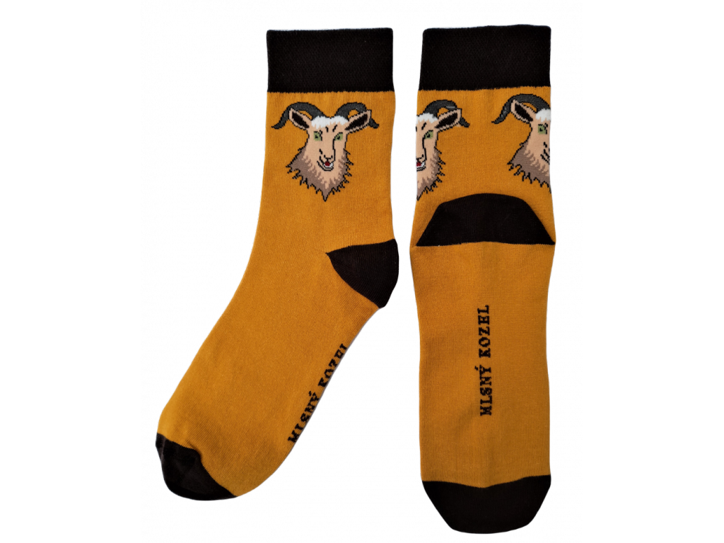 Pánské ponožky Mlsný kozel 39-42, 43-46 a 47-50