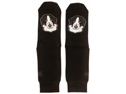 Ponožky Packy v srdci - černé vel. 36-38 a 39-42