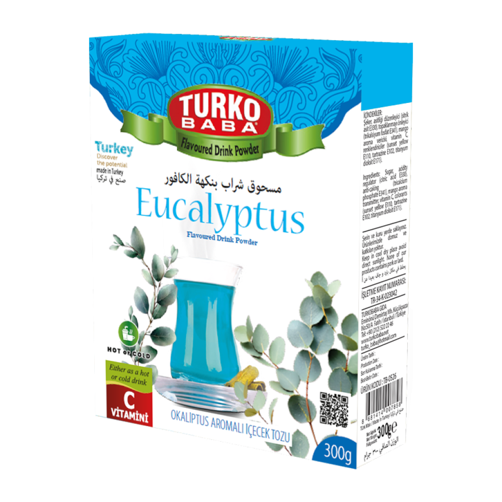 Ruslan Turko Turko Baba Turecký instantní nápoj s příchutí Eukalyptu - 300 g | CZK ...