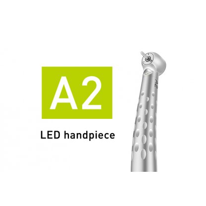 Turbínka vysokorychlostní A2 APPLEDENTAL LED+ s vestavěným e-generátorem