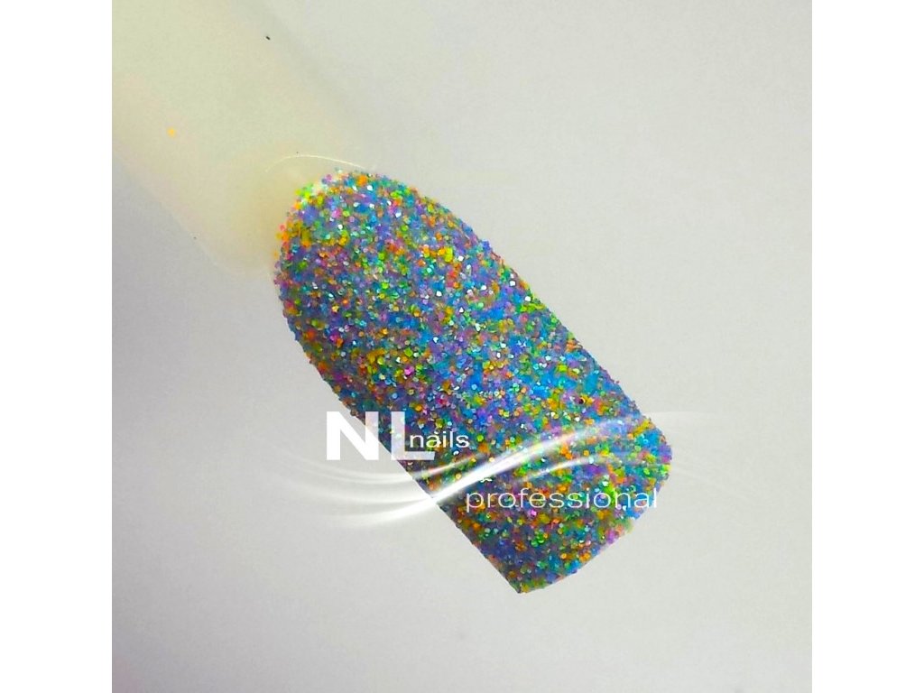 GLITTER SAND NEON blue