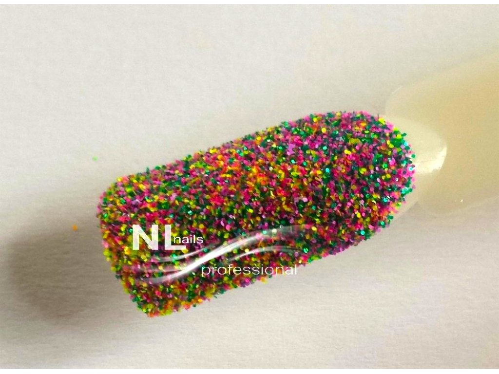 GLITTER SAND NEON