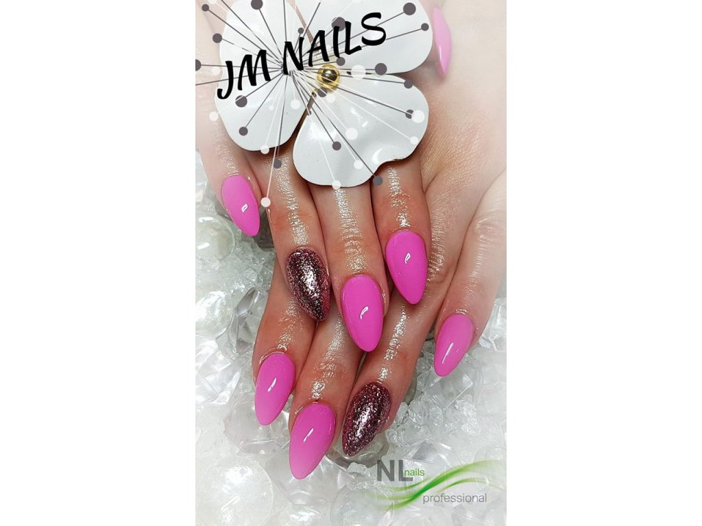 UV, LED barevný gel Barbie Pink 5ml