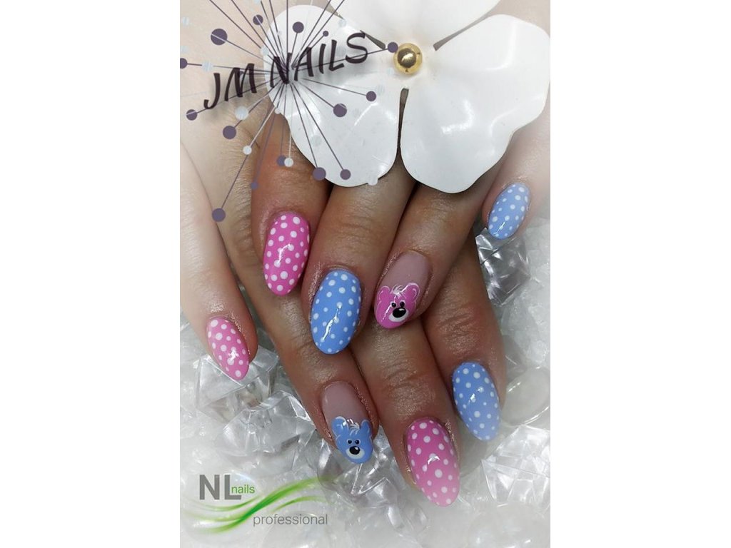 UV, LED barevný gel Barbie Pink 5ml