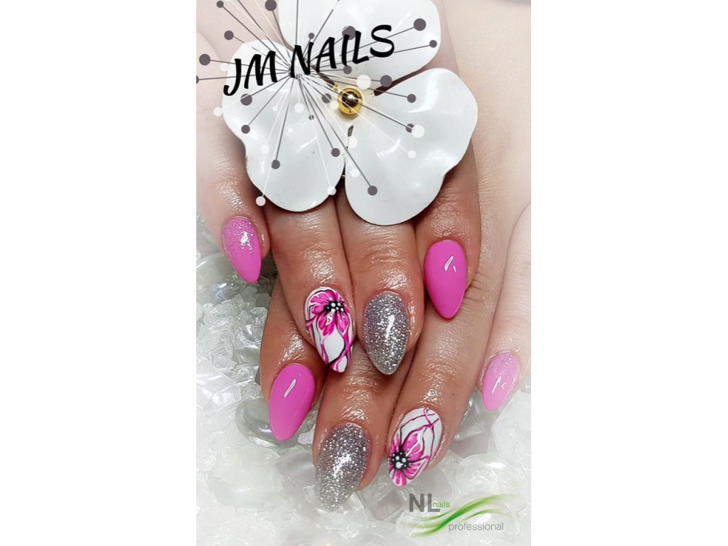 UV, LED barevný gel Barbie Pink 5ml