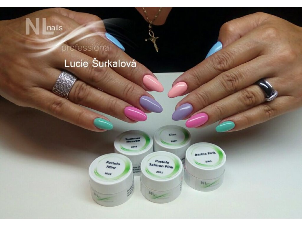 UV, LED barevný gel Barbie Pink 5ml