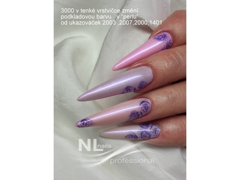 UV, LED barevný gel Barbie Pink 5ml