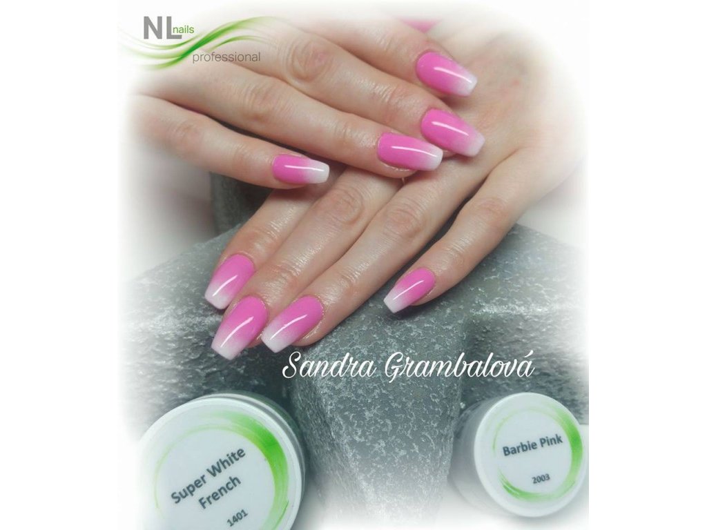 UV, LED barevný gel Barbie Pink 5ml