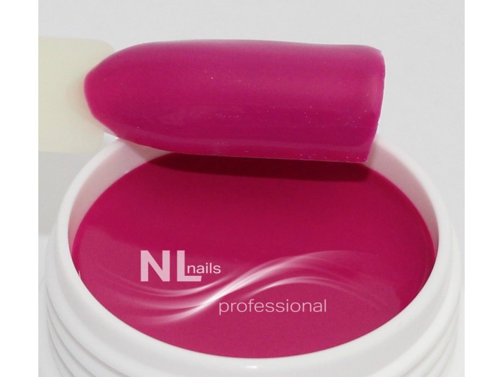 UV, LED barevný gel DEEP PINK