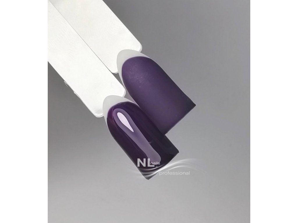 UV, LED barevný gel EGGPLANT