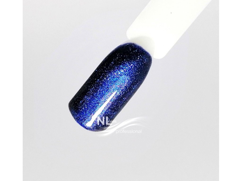 UV, LED barevný gel GLITTER MAGIC DARK BLUE