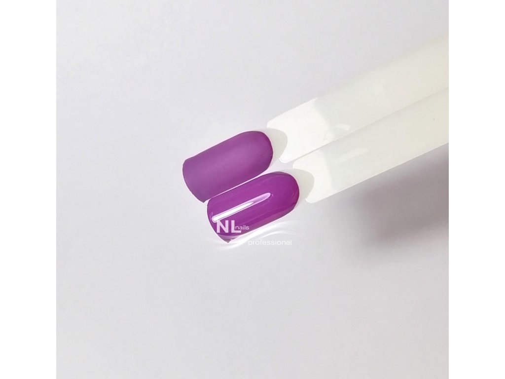 UV, LED barevný gel MILK PURPLE