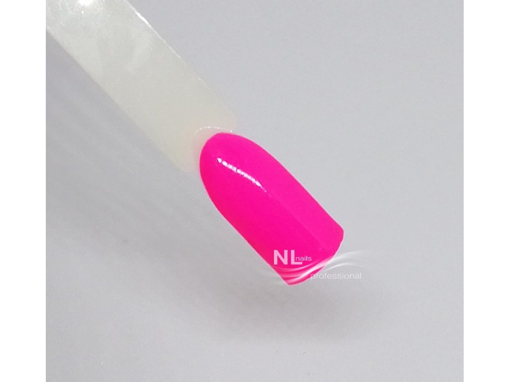 UV, LED barevný gel NEON BARBIE PINK