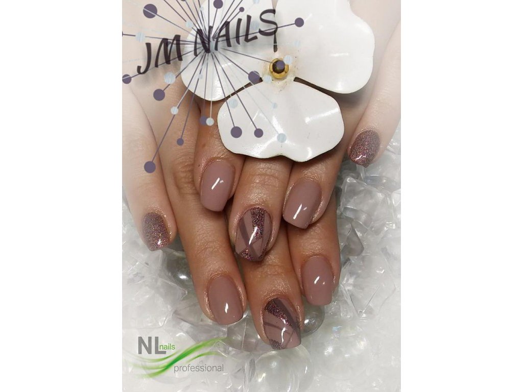 UV, LED barevný gel NUDE BEIGE