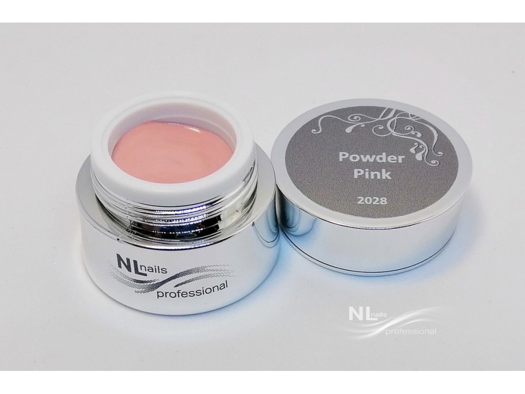 UV, LED barevný gel POWDER PINK