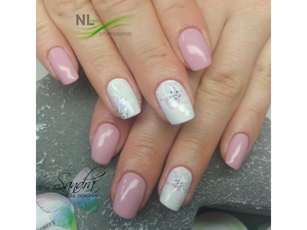 UV, LED barevný gel SOFT PINK