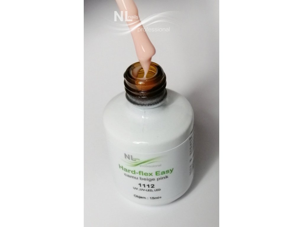 UV, LED gel lak Hard-flex EASY camu beige pink