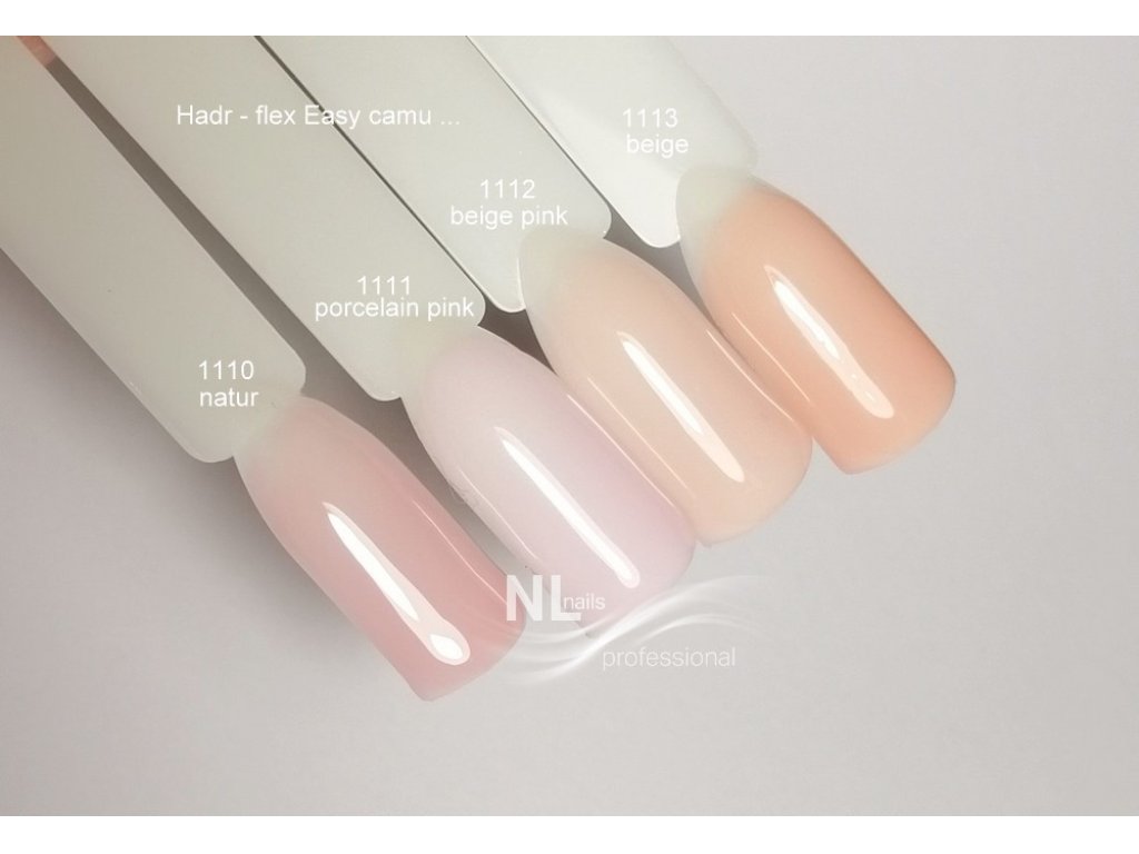 UV, LED gel lak Hard-flex EASY camu beige pink