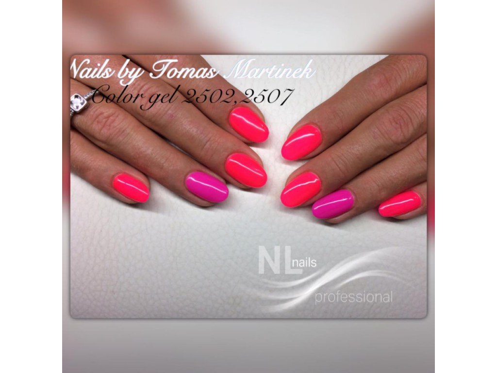 UV,LED gel NEON PINK