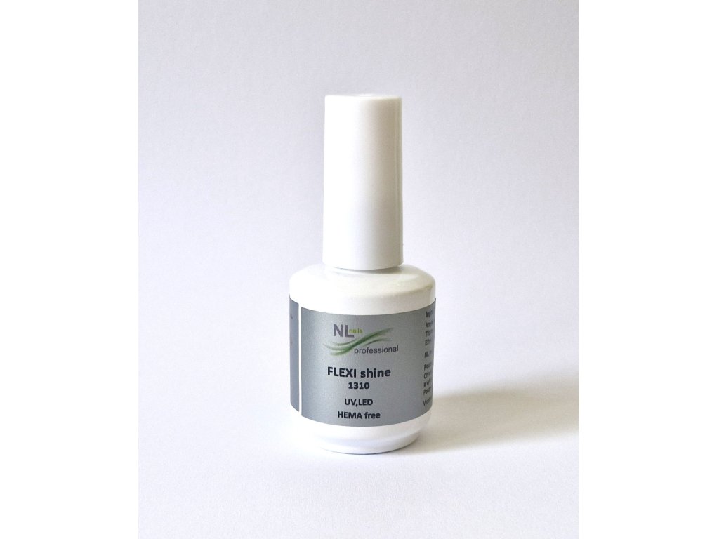 UV,LED lesk FLEXI shine - bezvýpotkový lesk 15ml