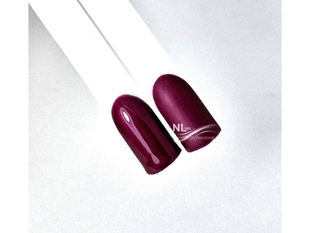 UV, LED perleťový barevný gel PEARL BURGUNDY