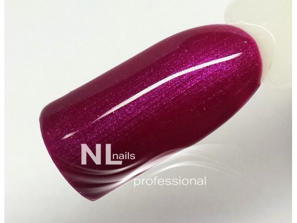 UV, LED perleťový barevný gel PEARL PURPLE MAGENTA