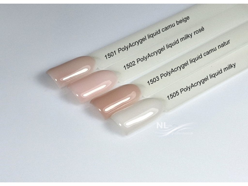 UV,LED PolyAcrygel liquid milky- gellak 15ml