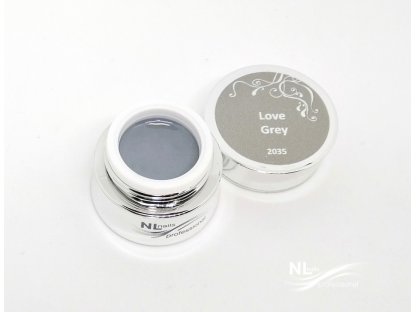 UV, LED barevný gel LOVE GREY 5ml