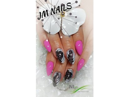 UV, LED barevný gel Barbie Pink 5ml