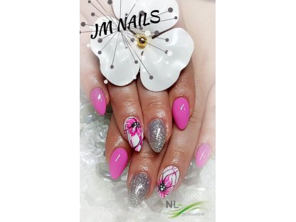 UV, LED barevný gel Barbie Pink 5ml
