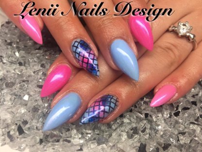 UV, LED barevný gel Barbie Pink 5ml