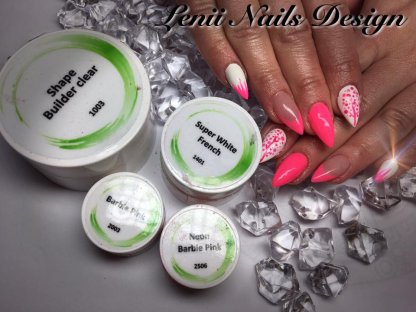 UV, LED barevný gel Barbie Pink 5ml