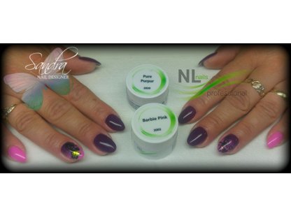 UV, LED barevný gel Barbie Pink 5ml