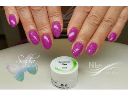 UV, LED barevný gel CYCLAMEN PINK