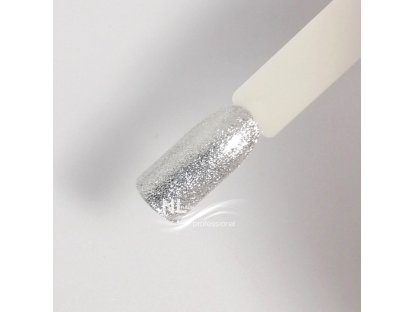 UV, LED barevný gel GLITTER SILVER SNOW